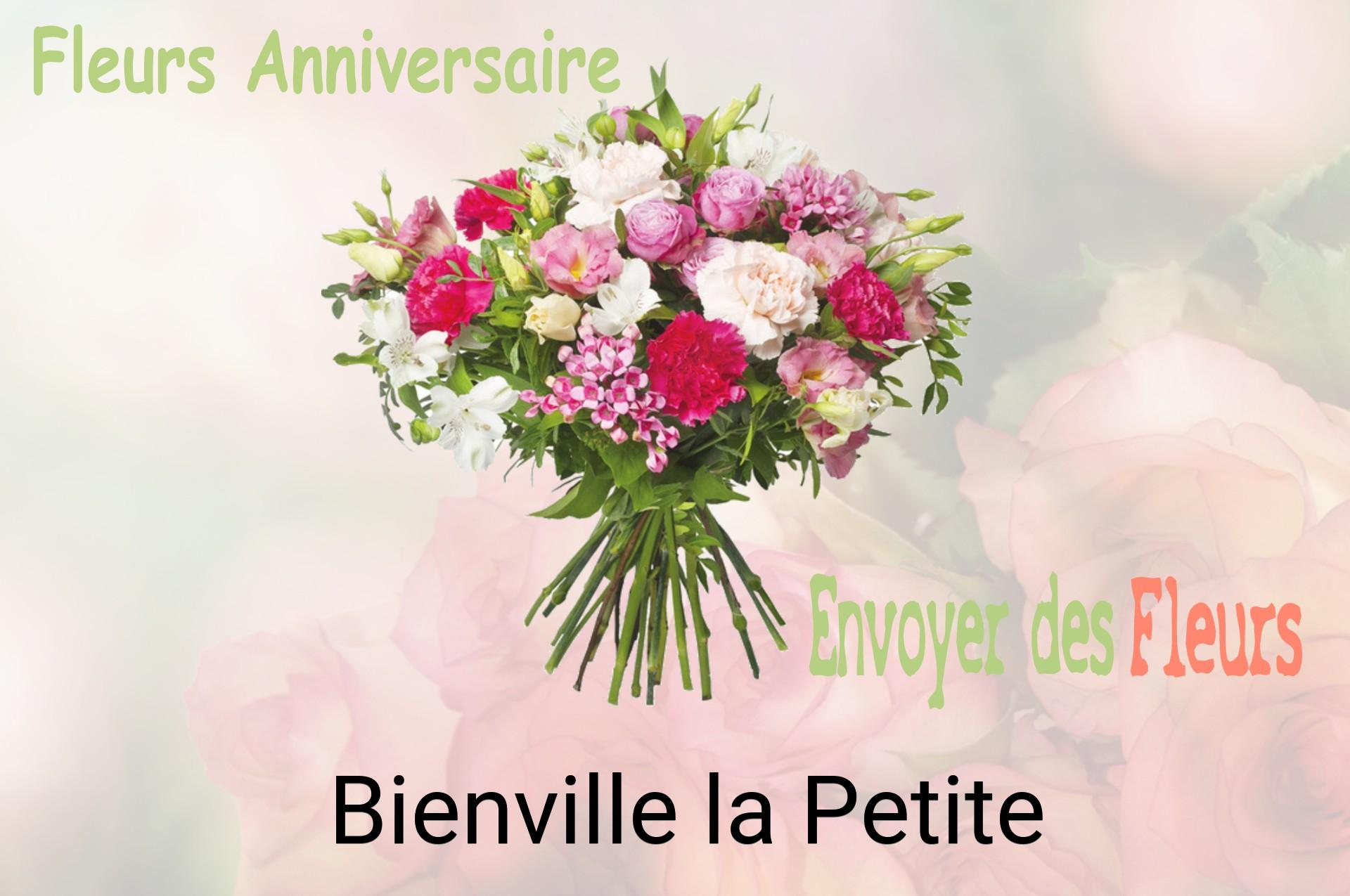 Bouquet de fleurs d’anniversaire livré à Bienville-la-Petite